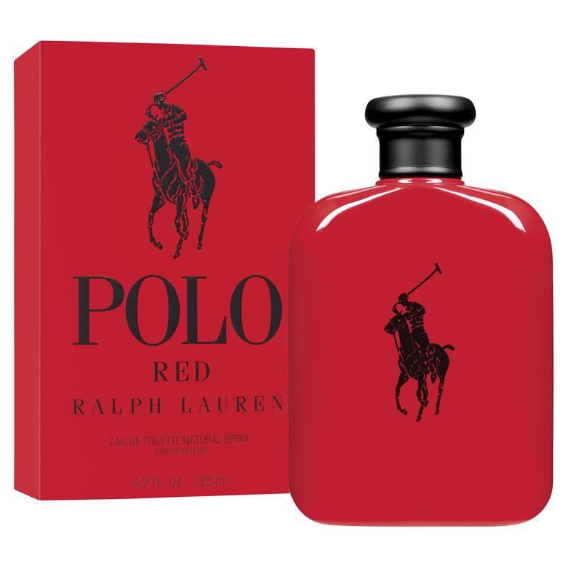 Polo Red 125ml Eau de Toilette (EDT) by Ralph Lauren