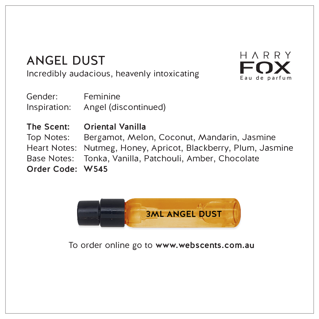 Angel Dust - Edition Mugler Angel 3ml Sample Eau de Parfum (EDP) by Harry Fox