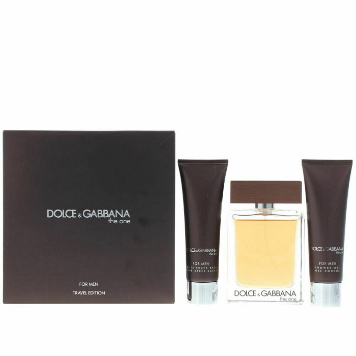 The One for Men 100ml (3pc) Gift Set Eau de Toilette (EDT) by Dolce Gabbana